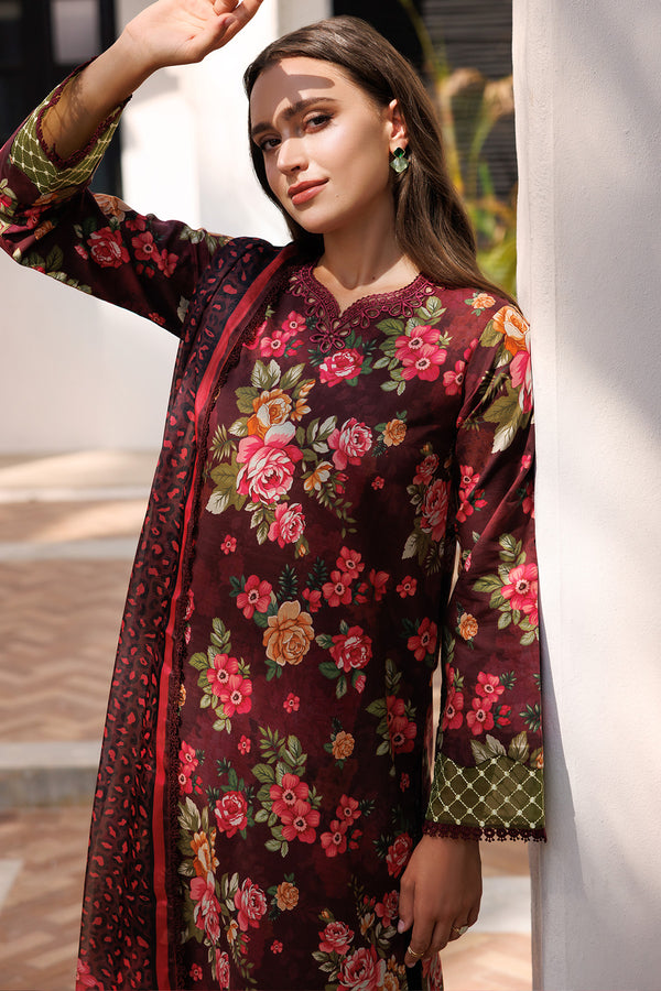 Farasha | Printed Essentials | Floral Berry - Official Farasha stockist in UK - Sakeena London