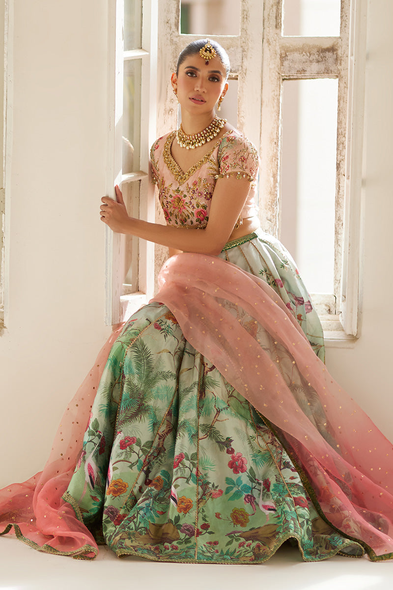 Mina Hassan | Formal Dholki Collection | Fayruz - Official Mina Hassan stockist in UK - Sakeena London