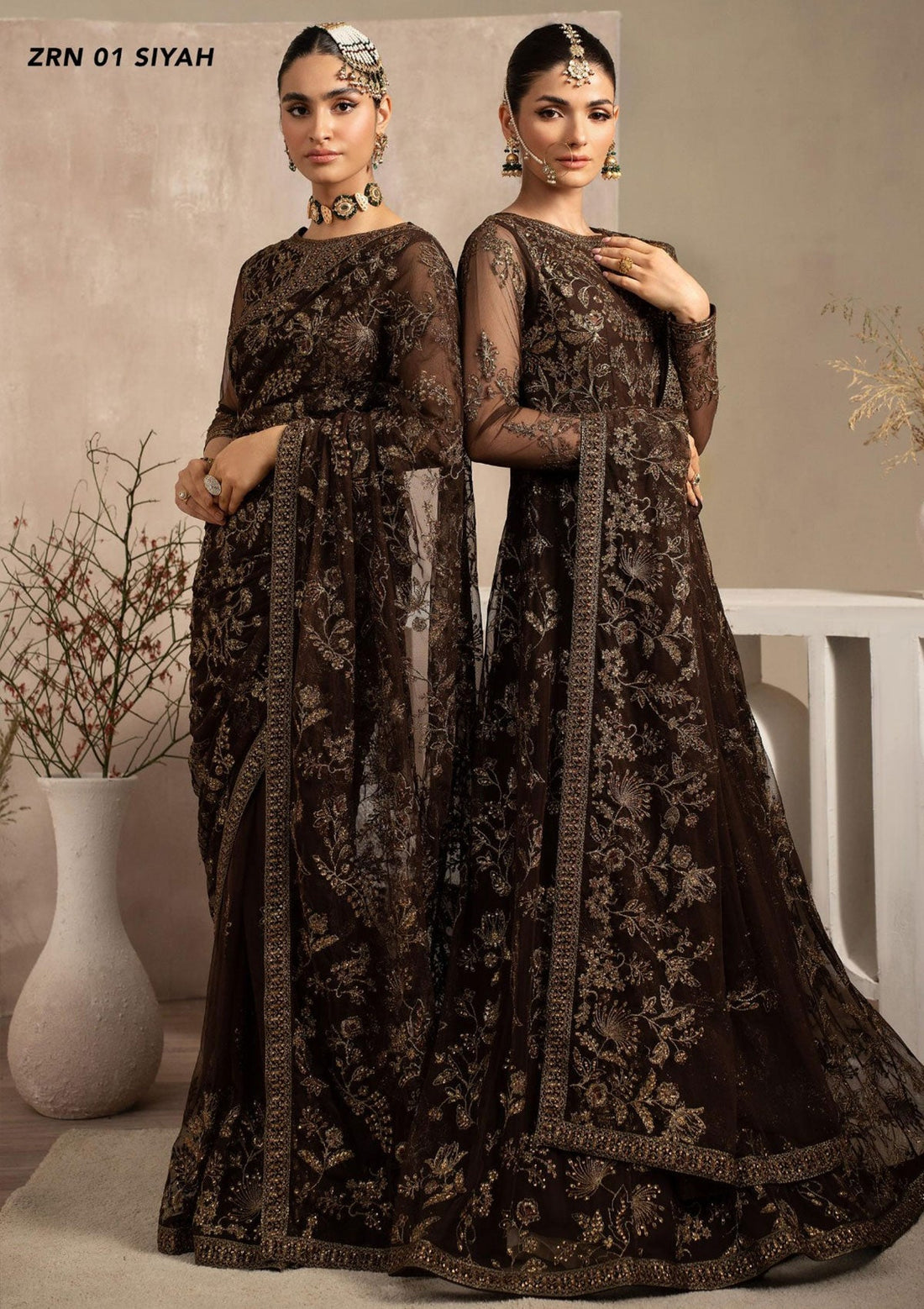 Formal Collection - Zarif - Naqsh - Festive - ZRN#01 - Siyah