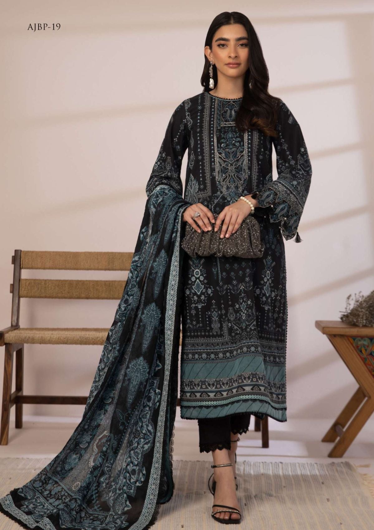 Lawn Collection - Asim Jofa - Prints - AJBP#19