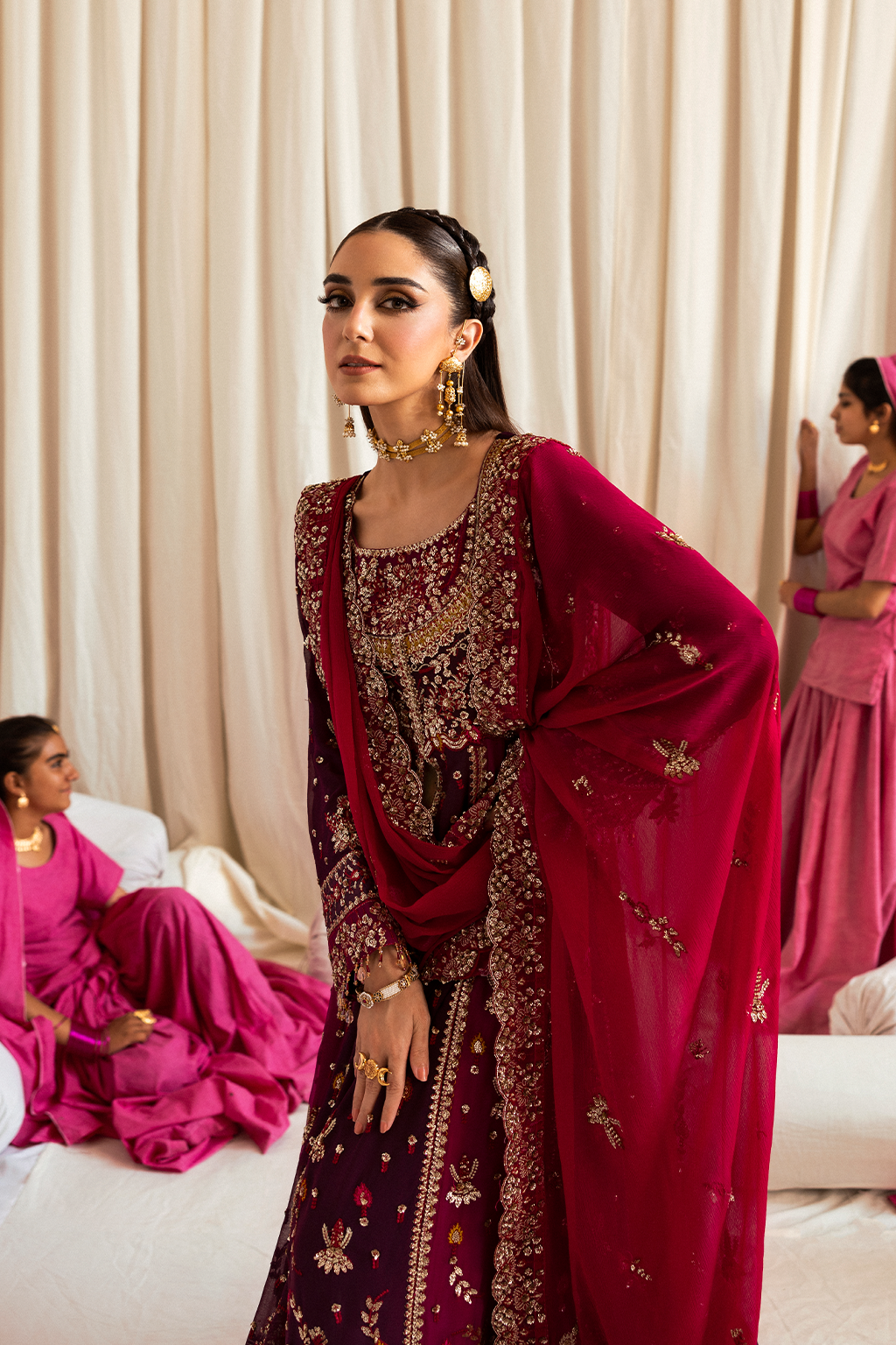 Emaan Adeel I The Empress Wedding Formals I AVORIA - Official Emaan Adeel stockist in UK - Sakeena London