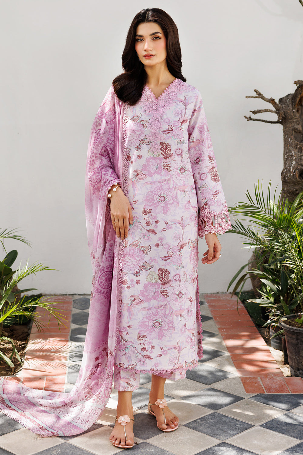 Farasha | Printed Essentials | Pearl Blush - Official Farasha stockist in UK - Sakeena London
