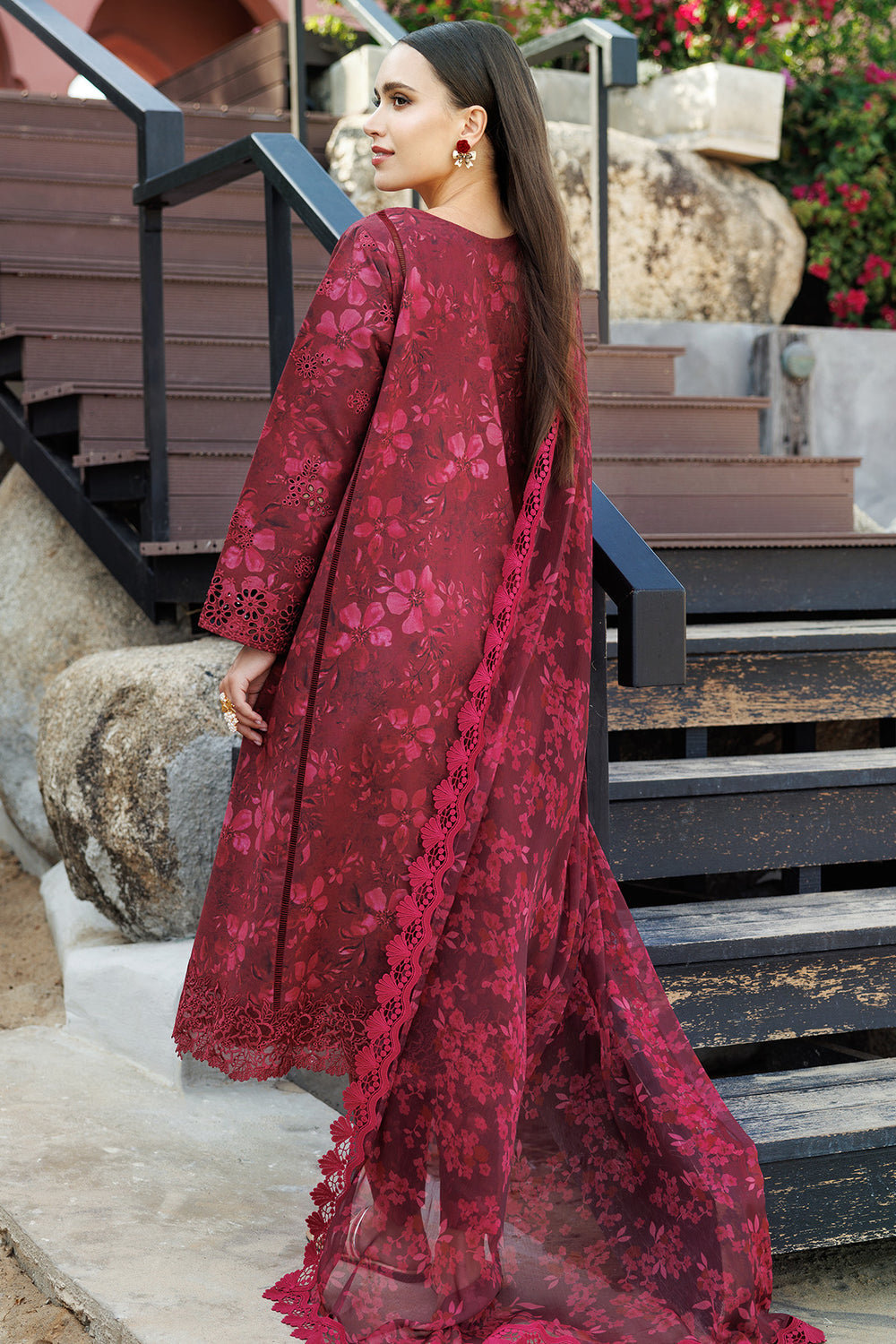 Farasha | Printed Essentials | Merlot Muse - Official Farasha stockist in UK - Sakeena London