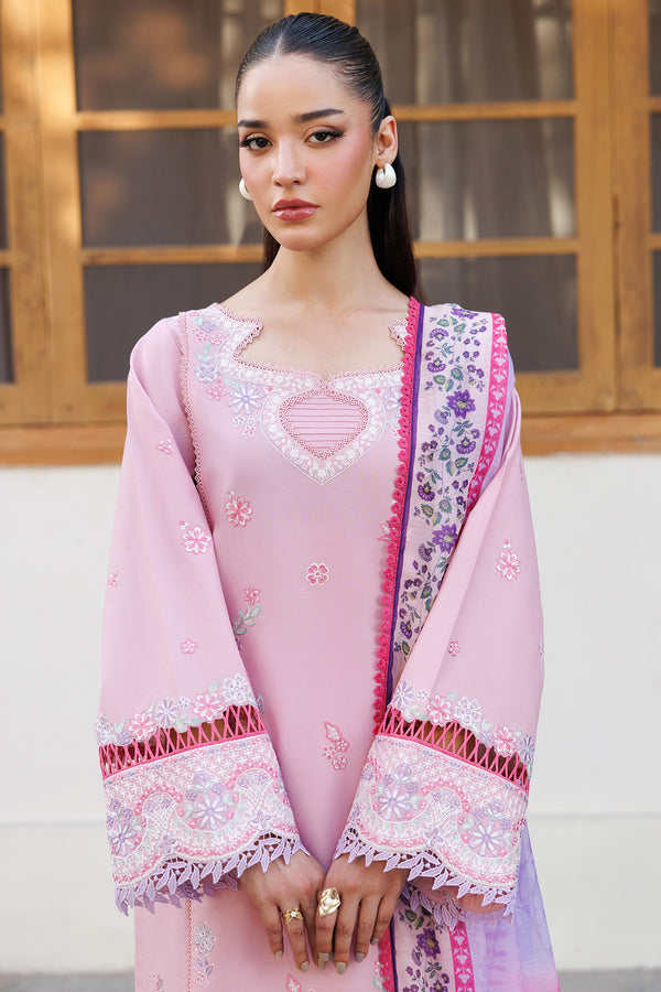 Farasha | Summer Weaves Embroidered Lawn | Petal Bloom - Official Farasha stockist in UK - Sakeena London