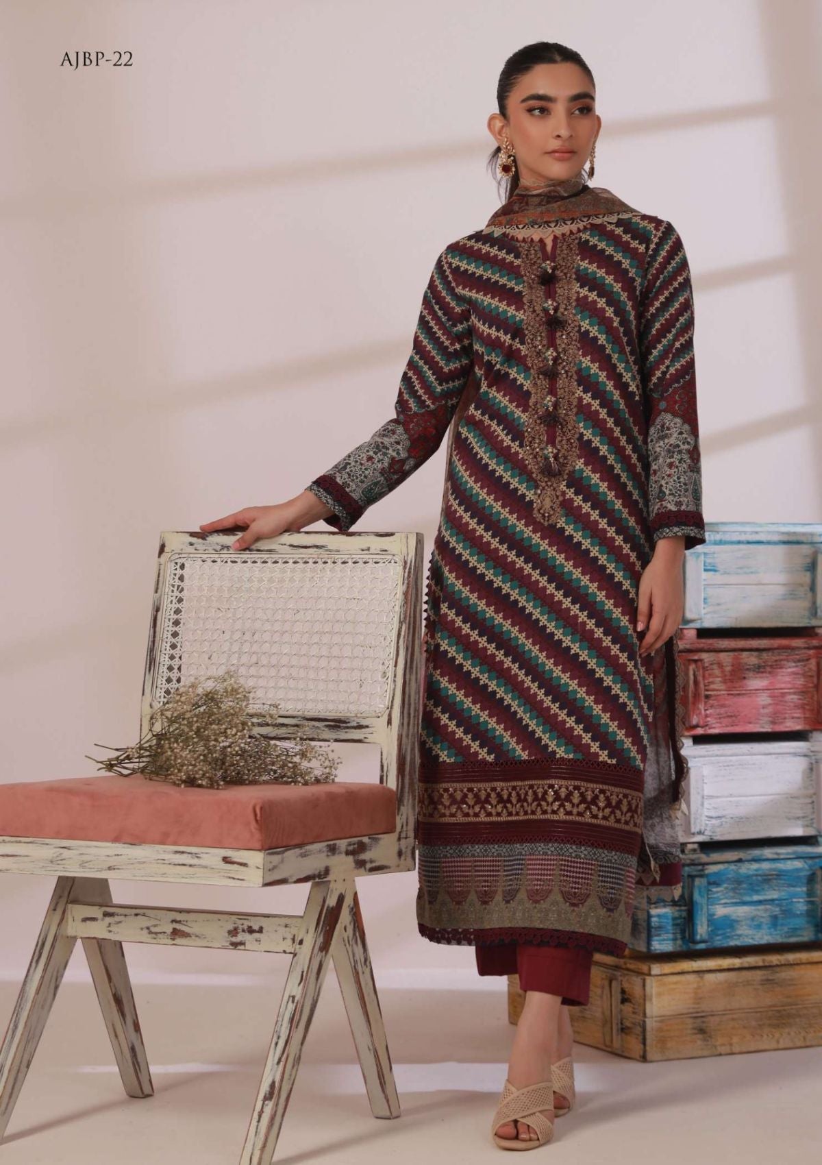 Lawn Collection - Asim Jofa - Prints - AJBP#22