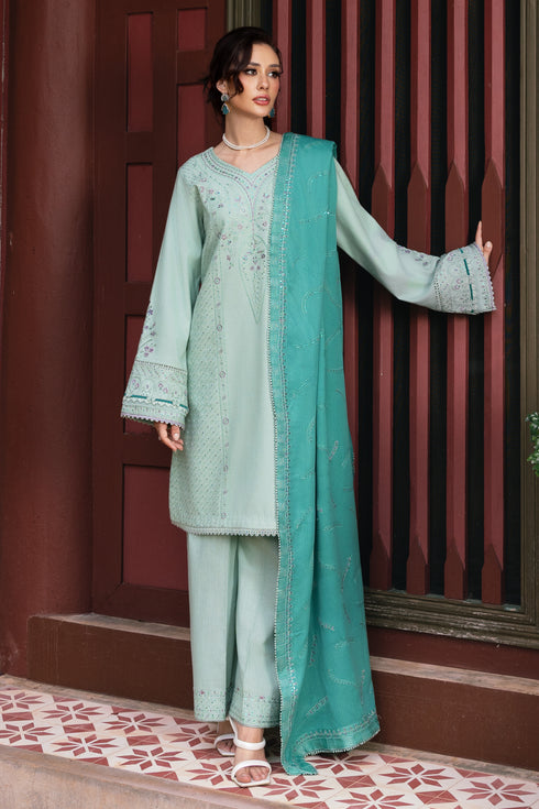 Naqshi | Nuri Khaddar Velvet Marina | Salsabeel - Official Naqshi stockist in UK - Sakeena London