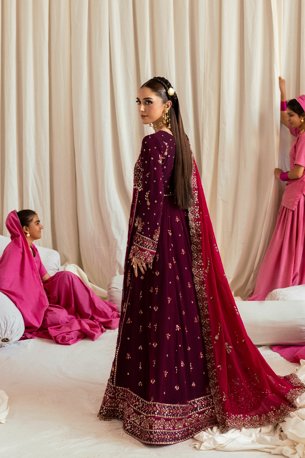 Emaan Adeel I The Empress Wedding Formals I AVORIA - Official Emaan Adeel stockist in UK - Sakeena London