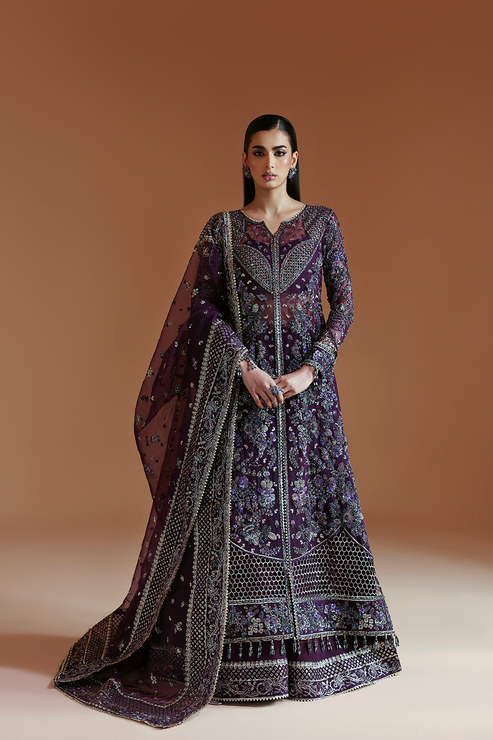 Emaan Adeel | Celestique Formals 25 | AMETHYST - Official Emaan Adeel stockist in UK - Sakeena London