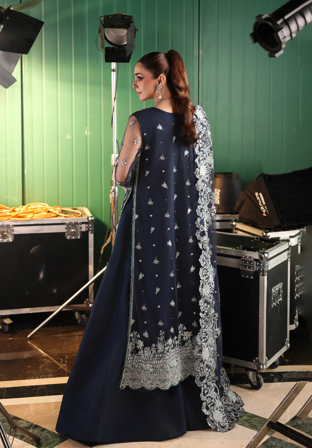 Elaf Premium | Stardom Formal Handwork 25 | ESH-06 SKYFALL - Official Elaf Premium stockist in UK - Sakeena London