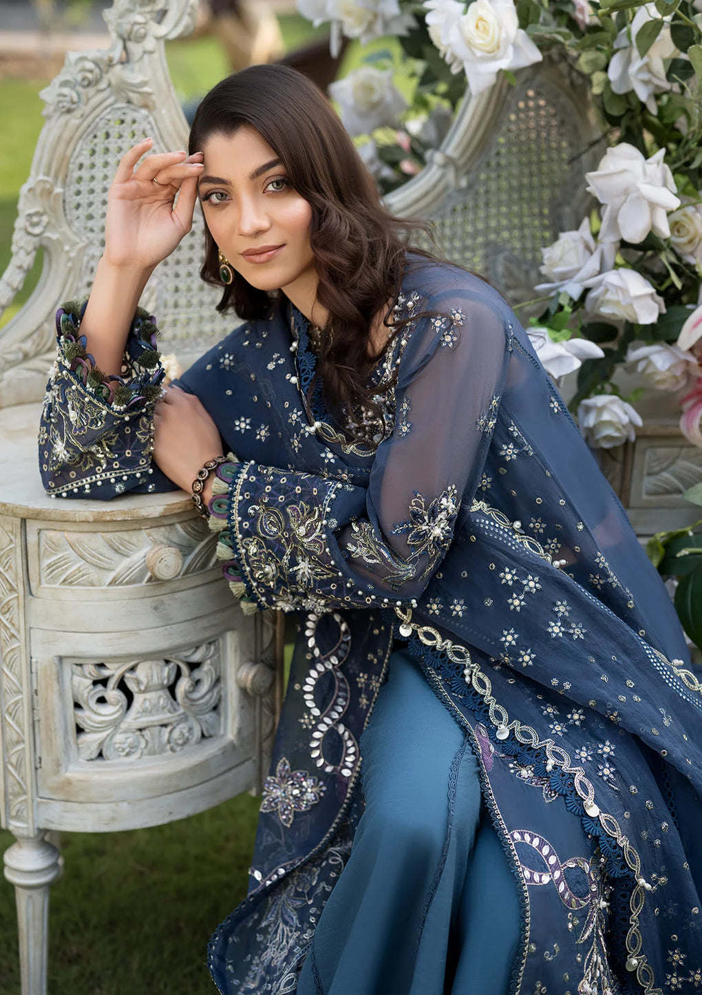 Elaf Premium | Formal Handwork Collection | EFH-04 FALAK - Official Elaf Premium stockist in UK - Sakeena London
