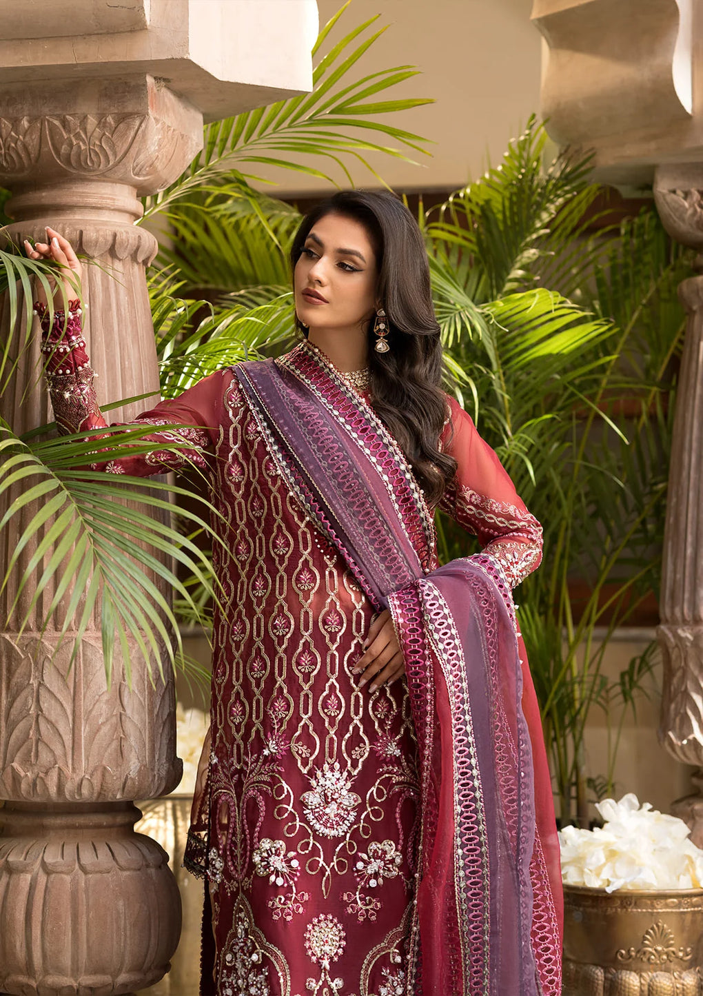 Elaf Premium | Formal Handwork Collection | EFH-06 GHAZAL - Official Elaf Premium stockist in UK - Sakeena London