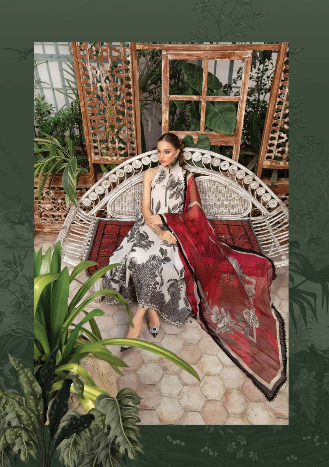 Lawn Collection - Maria B - M Print - D#3 A