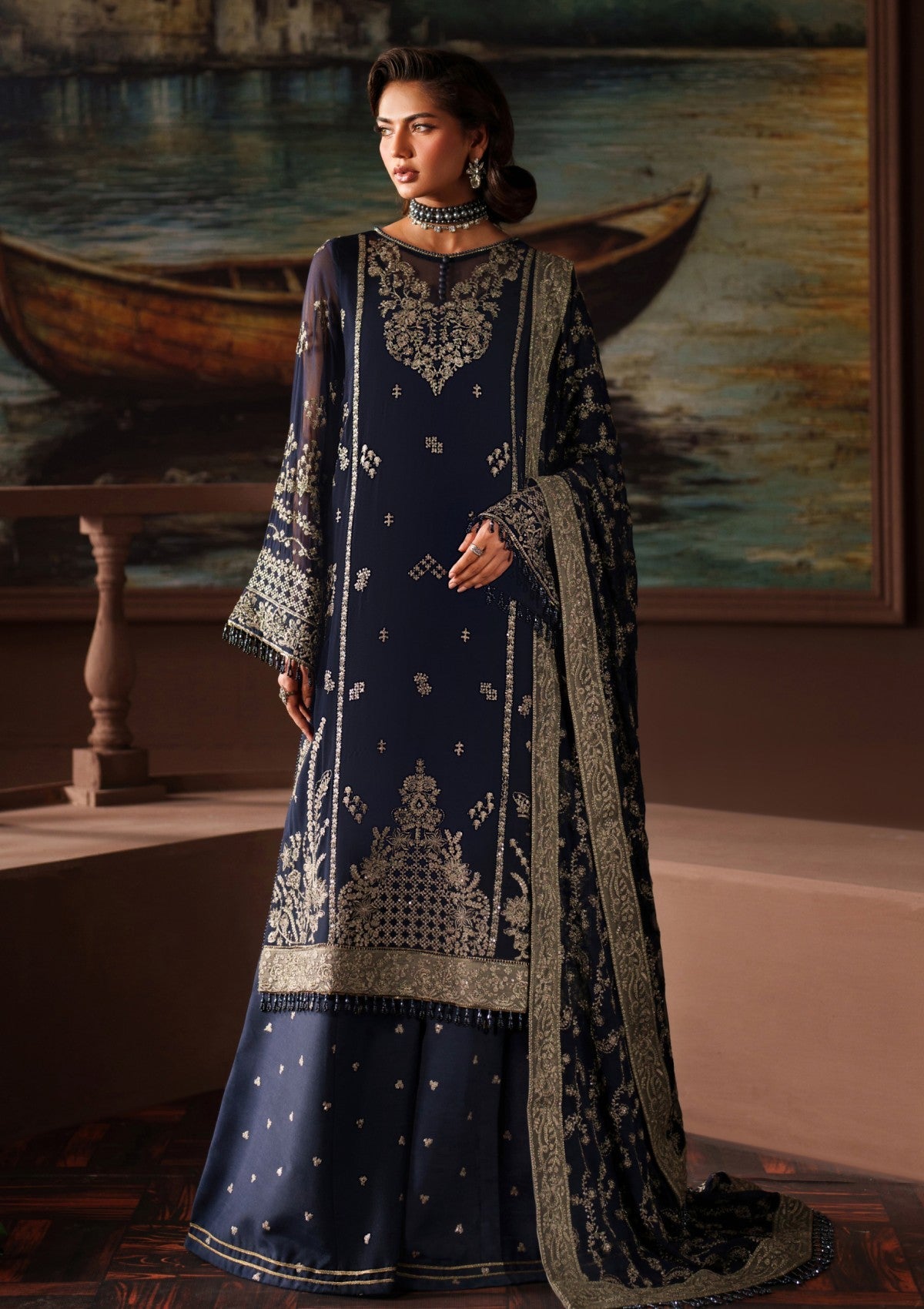 Formals - Zarif - Premium Chiffon 25 - ZRF#06 - FELICIA