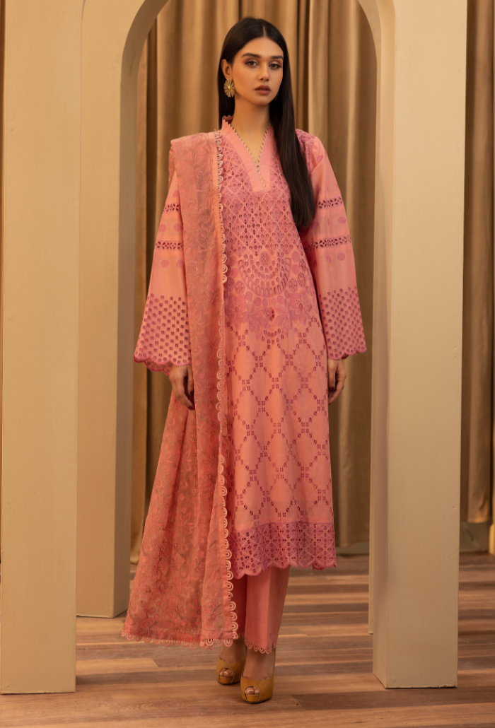Humdum | Elegant Chikankari 25 | D03 - Official Humdum stockist in UK - Sakeena London