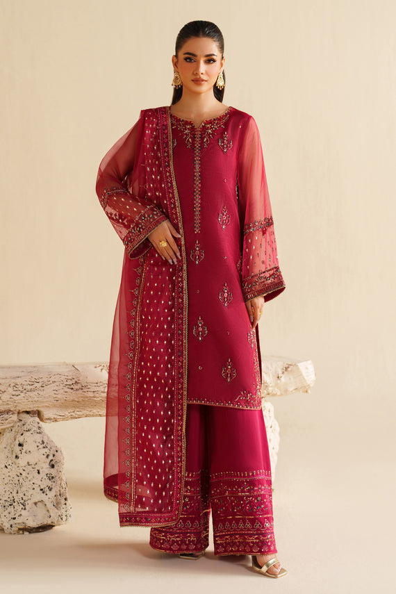 Naqshi | Feemora Organza Raw Silk | Yashal - Official Naqshi stockist in UK - Sakeena London