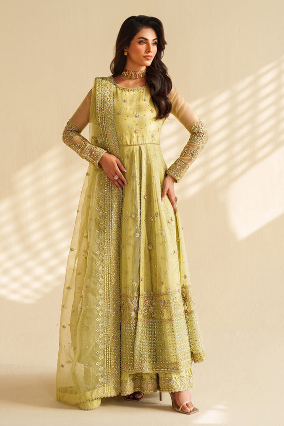 Naqshi | Feemora Organza Raw Silk | Zeesha - Official Naqshi stockist in UK - Sakeena London