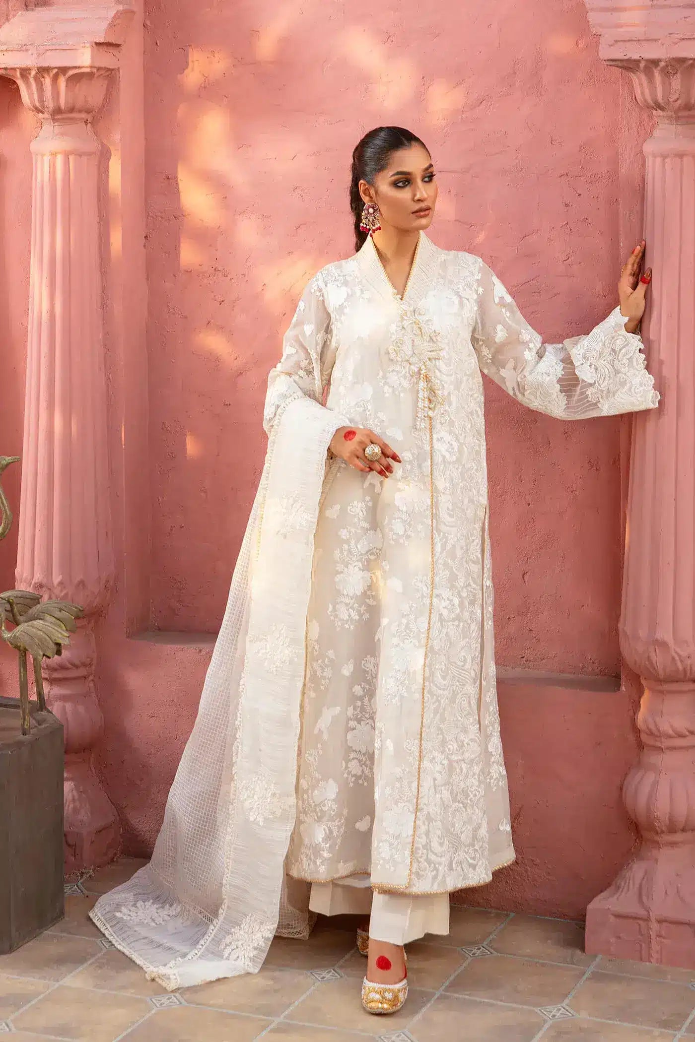 Nilofer Shahid | Nur e Subh Formals | Bazm e Sehar - Official Nilofer Shahid stockist in UK - Sakeena London