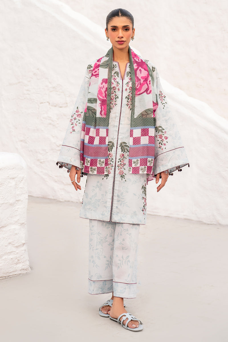 Jazmin | Summer Lawn 25 | USE-9121 - Official Jazmin stockist in UK - Sakeena London