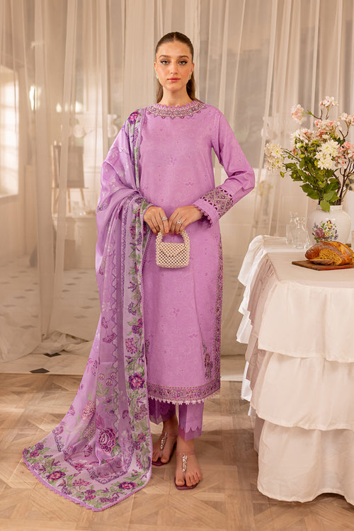 Farasha | Seraya Lawn 24 | VOILET - Official Farasha stockist in UK - Sakeena London