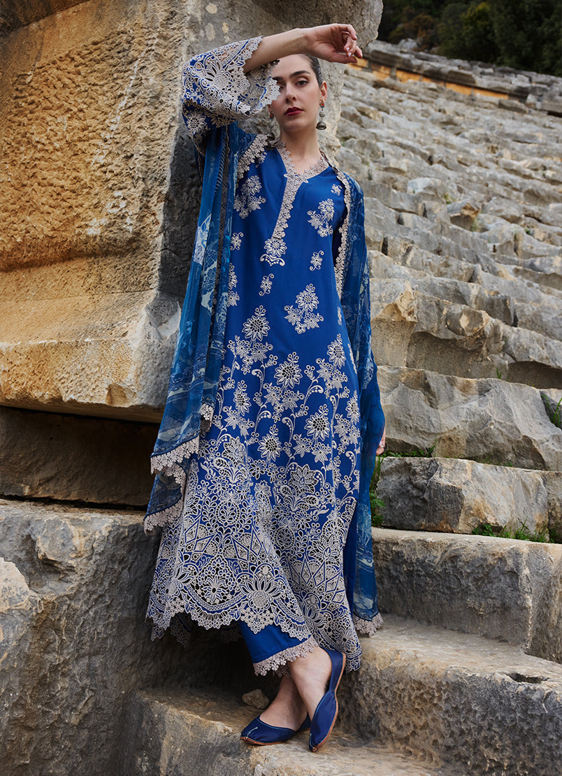 Image | Lawnkari 25 | Qarba - Official Image stockist in UK - Sakeena London