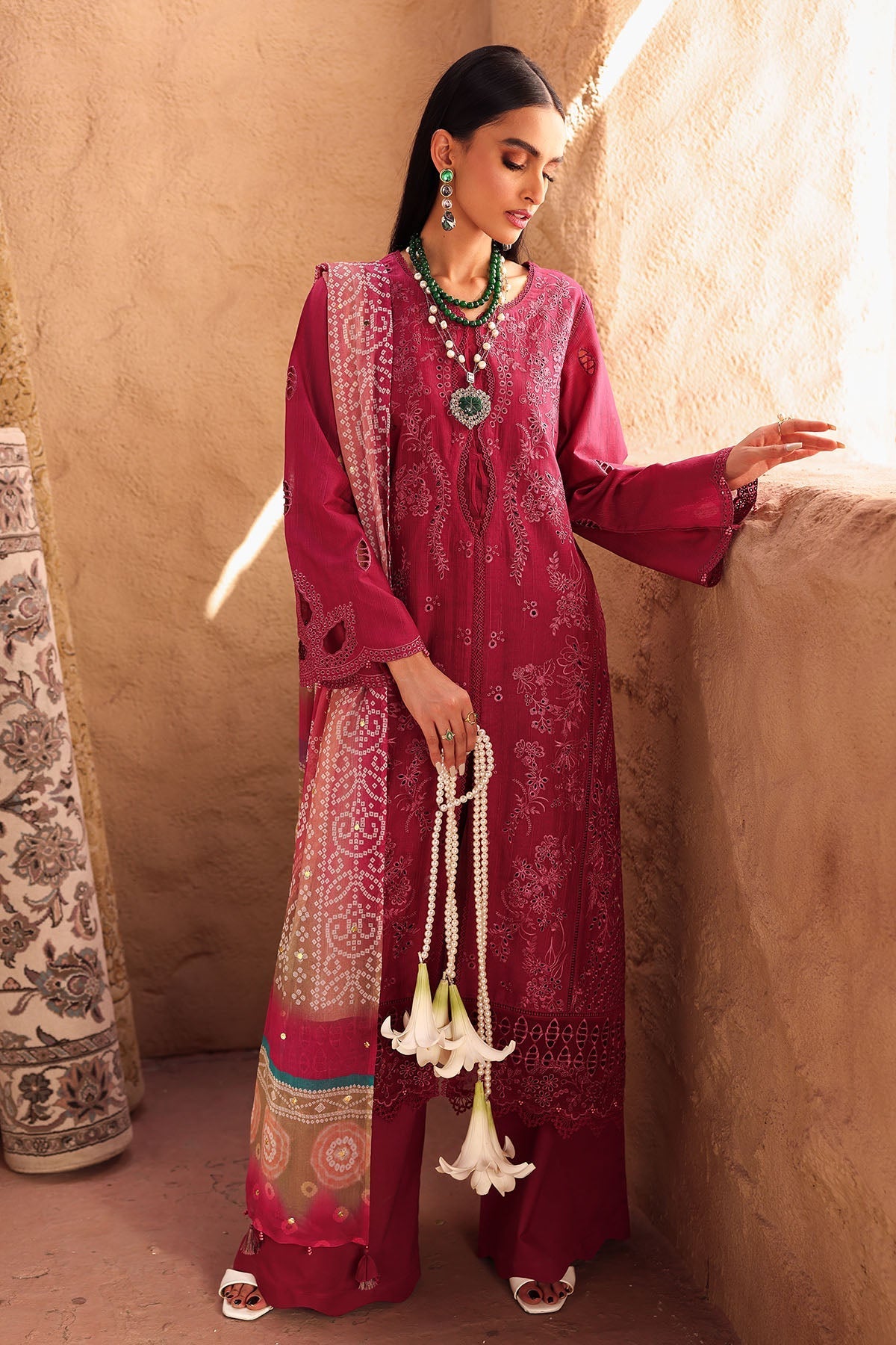 Nureh | Bazaar Lawn | NE-158 - Official Nureh stockist in UK - Sakeena London