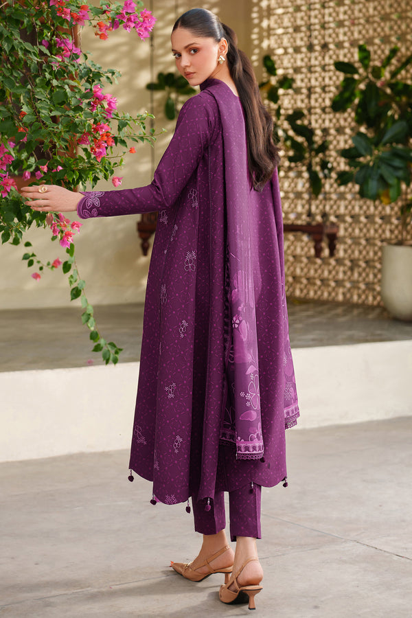 Farasha | Meline Premium Viscose 25 | Wild Plum - Official Farasha stockist in UK - Sakeena London