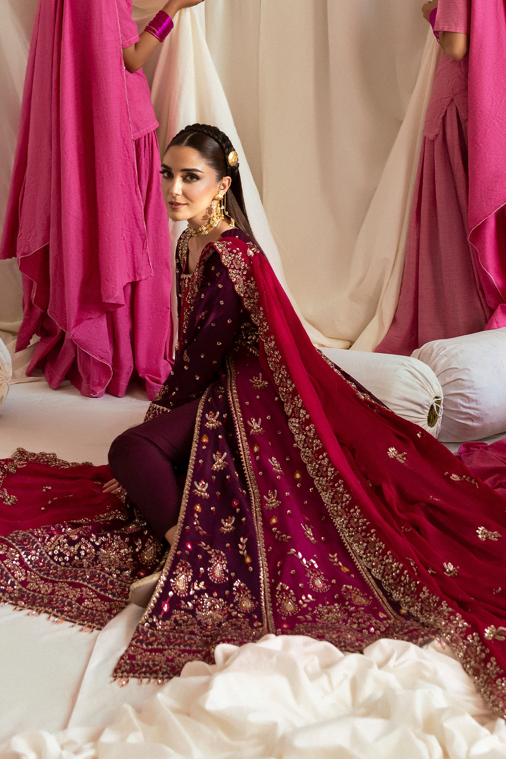 Emaan Adeel I The Empress Wedding Formals I AVORIA - Official Emaan Adeel stockist in UK - Sakeena London