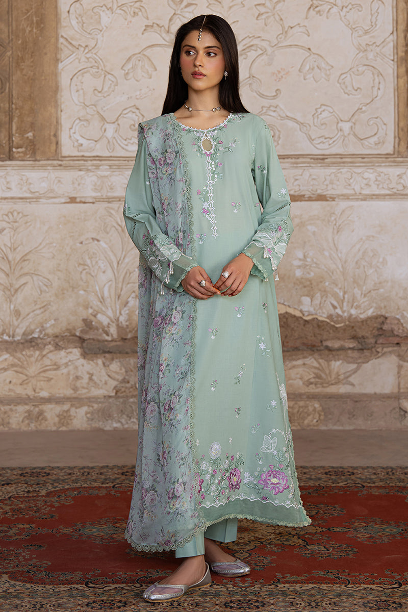 Cross Stitch | Eid Lawn Edit 25 | SAGE GRACE - Official Cross Stitch stockist in UK - Sakeena London