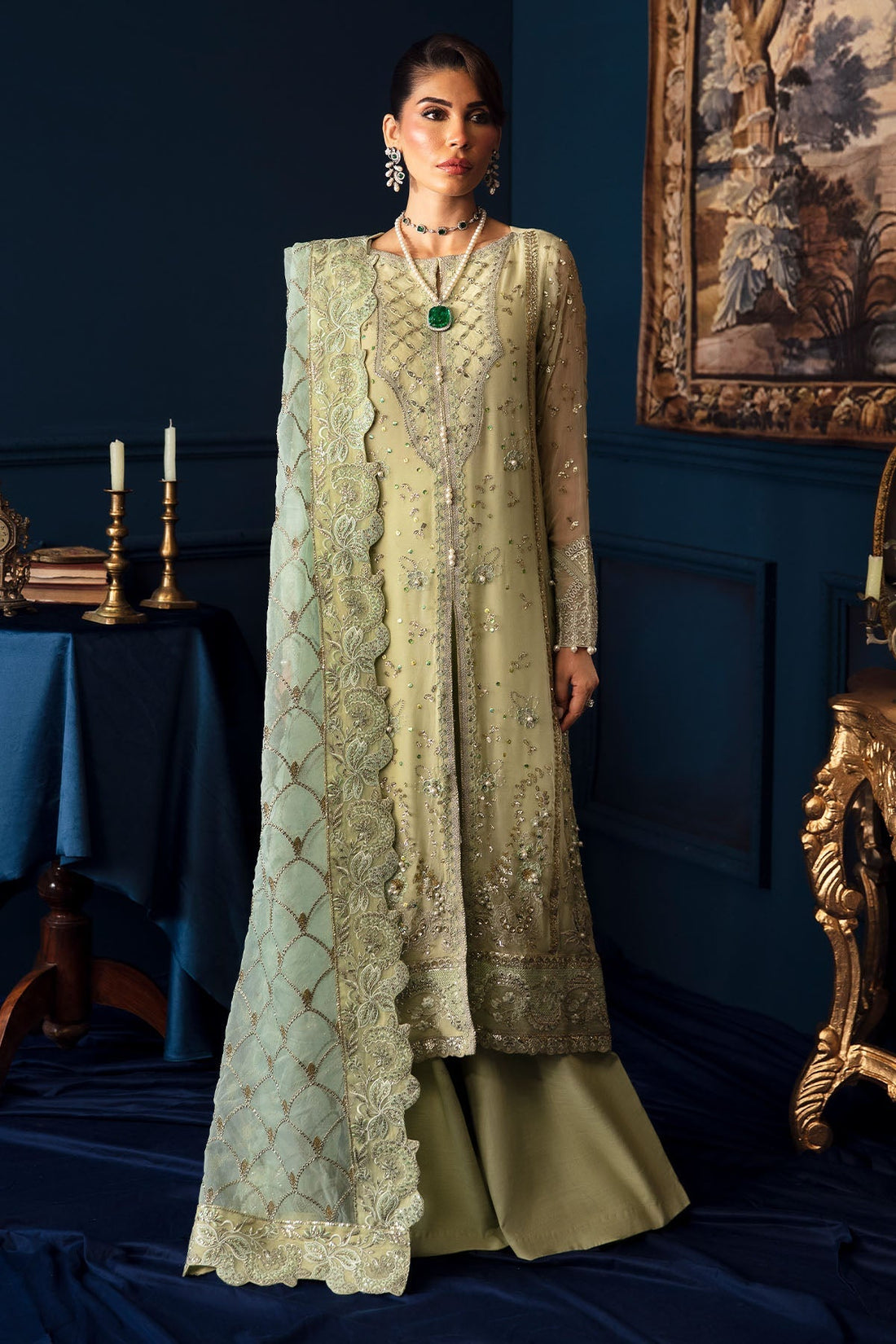 Nureh | Elanora Formal 24 | NEL-50-Meadow - Official Nureh stockist in UK - Sakeena London