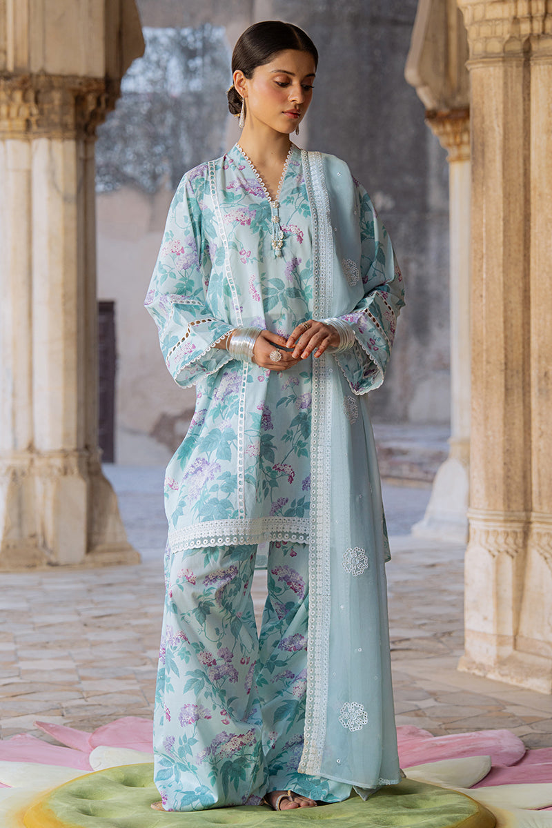 Cross Stitch | Eid Lawn Edit 25 | MINT GLAMOUR - Official Cross Stitch stockist in UK - Sakeena London