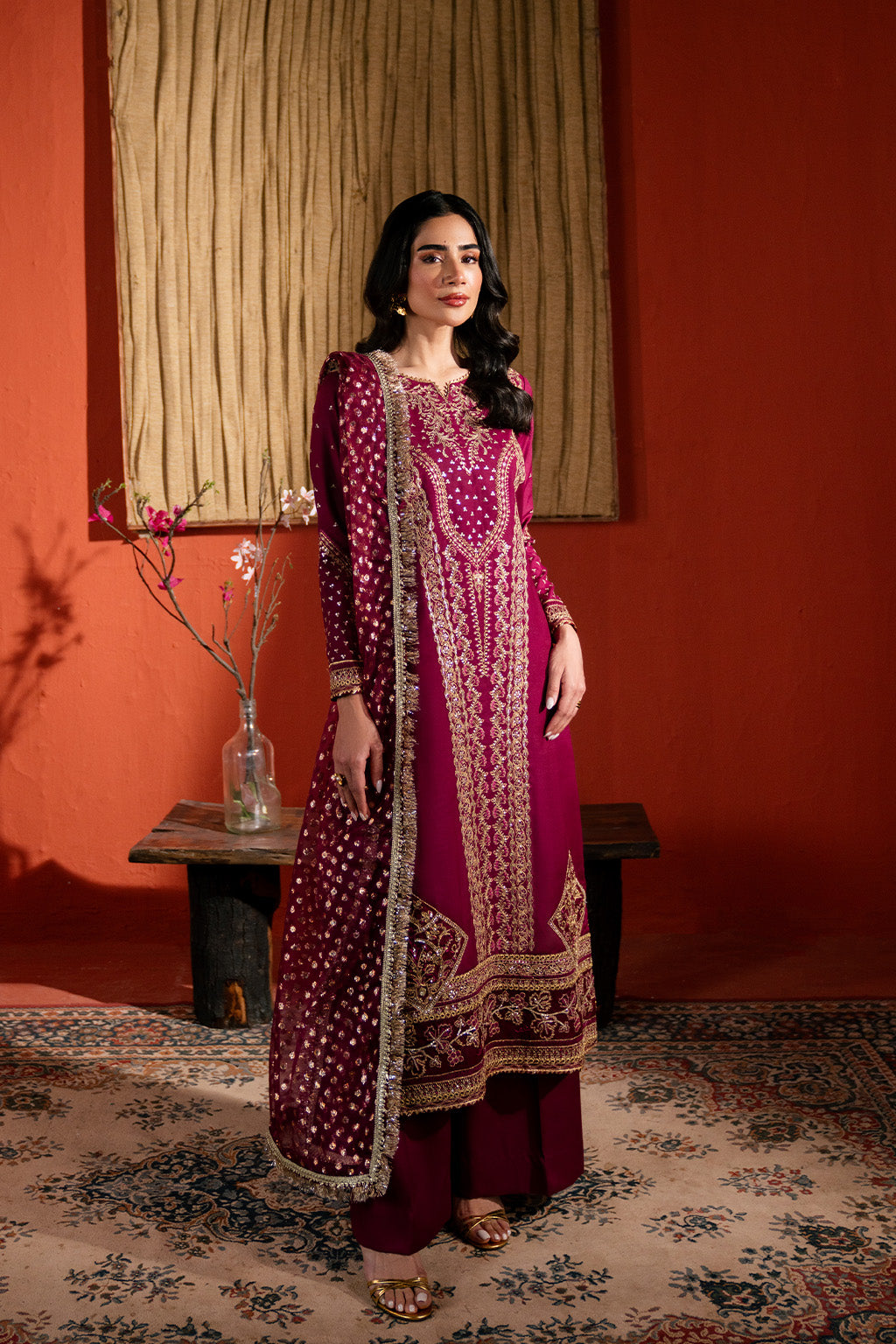 Neeshay | Raw Silk | RTW-RS-01 - Official Neeshay stockist in UK - Sakeena London
