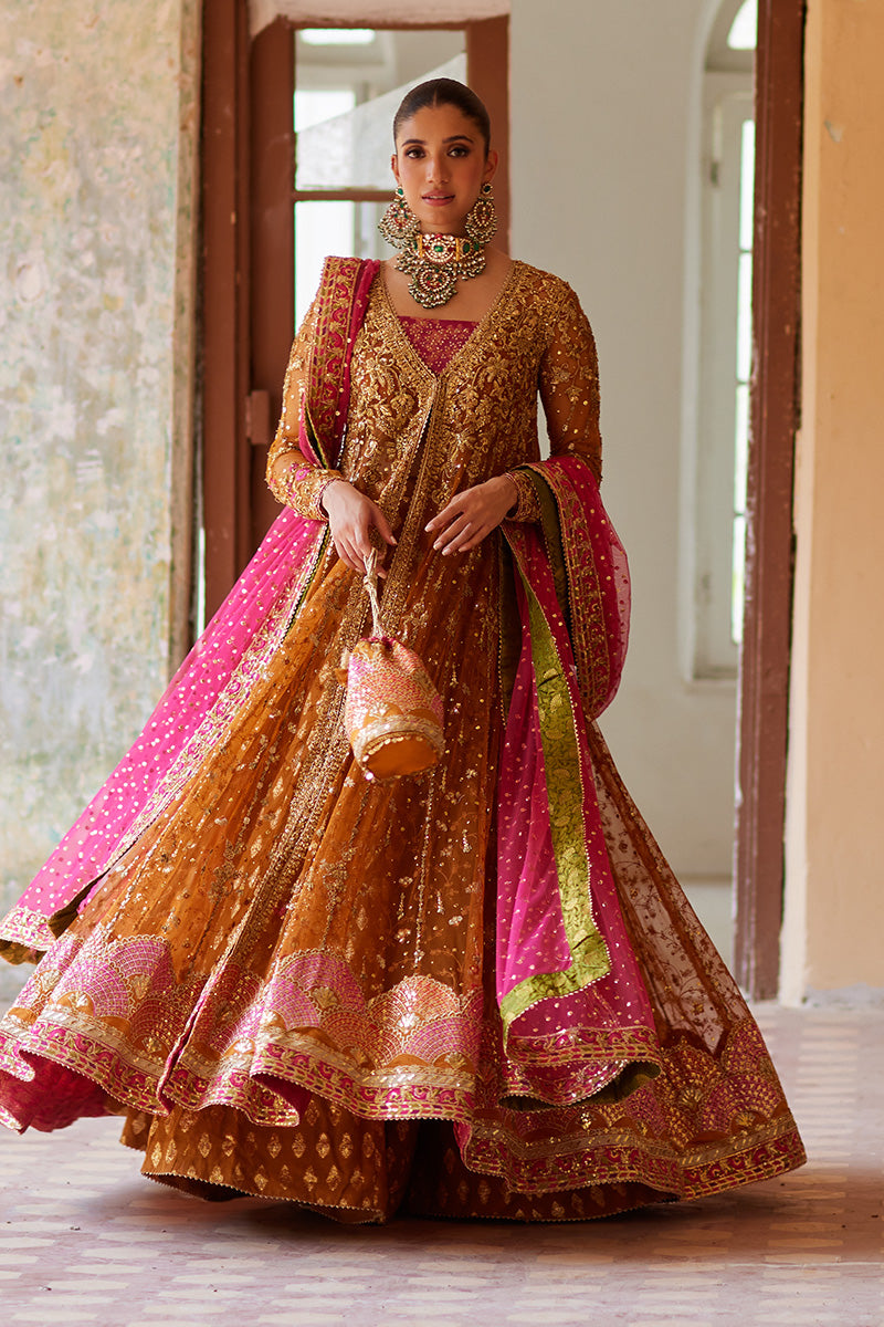 Mina Hassan | Formal Dholki Collection | Nour - Official Mina Hassan stockist in UK - Sakeena London