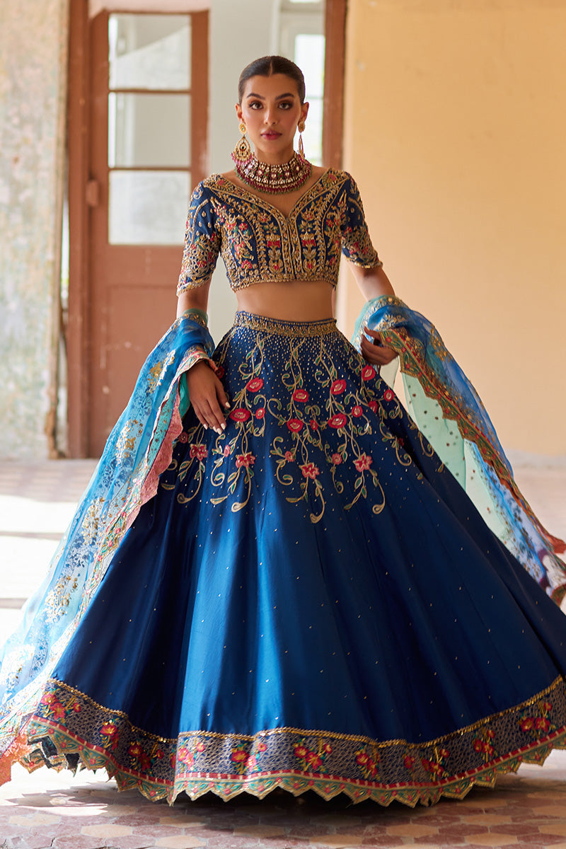 Mina Hassan | Formal Dholki Collection | Abeer - Official Mina Hassan stockist in UK - Sakeena London