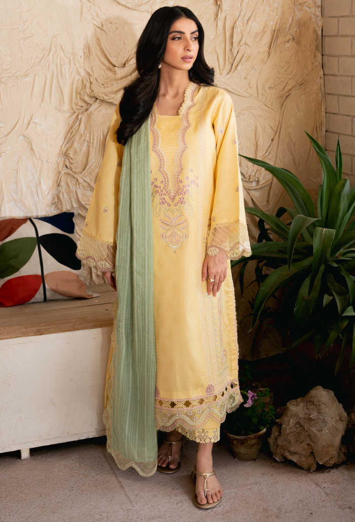 Humdum | Mirha Lawn 25 | Mirha - D09 - Official Humdum stockist in UK - Sakeena London