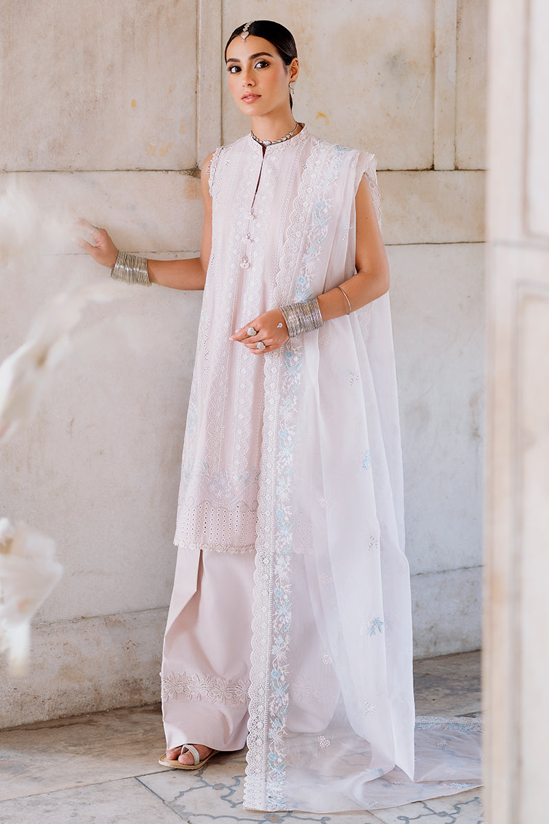 Cross Stitch | Eid Lawn Edit 25 | HUSHED MAUVE - Official Cross Stitch stockist in UK - Sakeena London