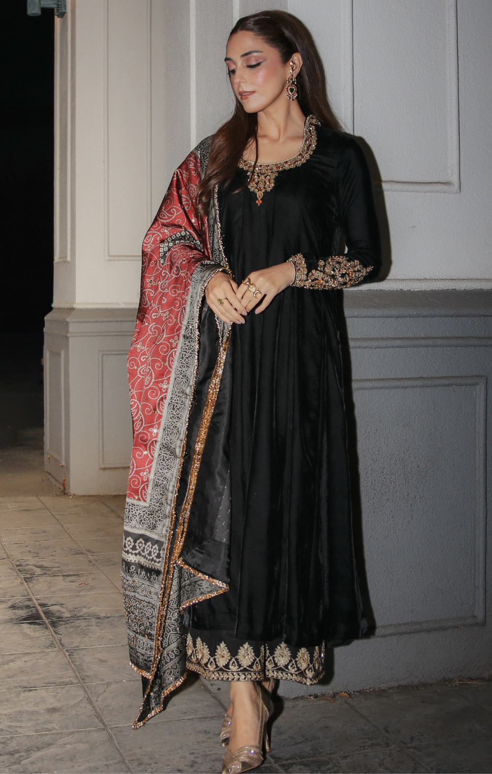 Maya | Viola Luxe Velvet 25 | SURMAI - Official Maya stockist in UK - Sakeena London