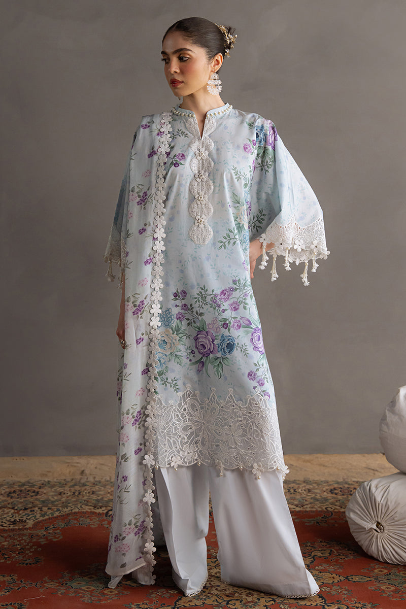 Cross Stitch | Eid Lawn Edit 25 | OCEAN BREEZE - Official Cross Stitch stockist in UK - Sakeena London