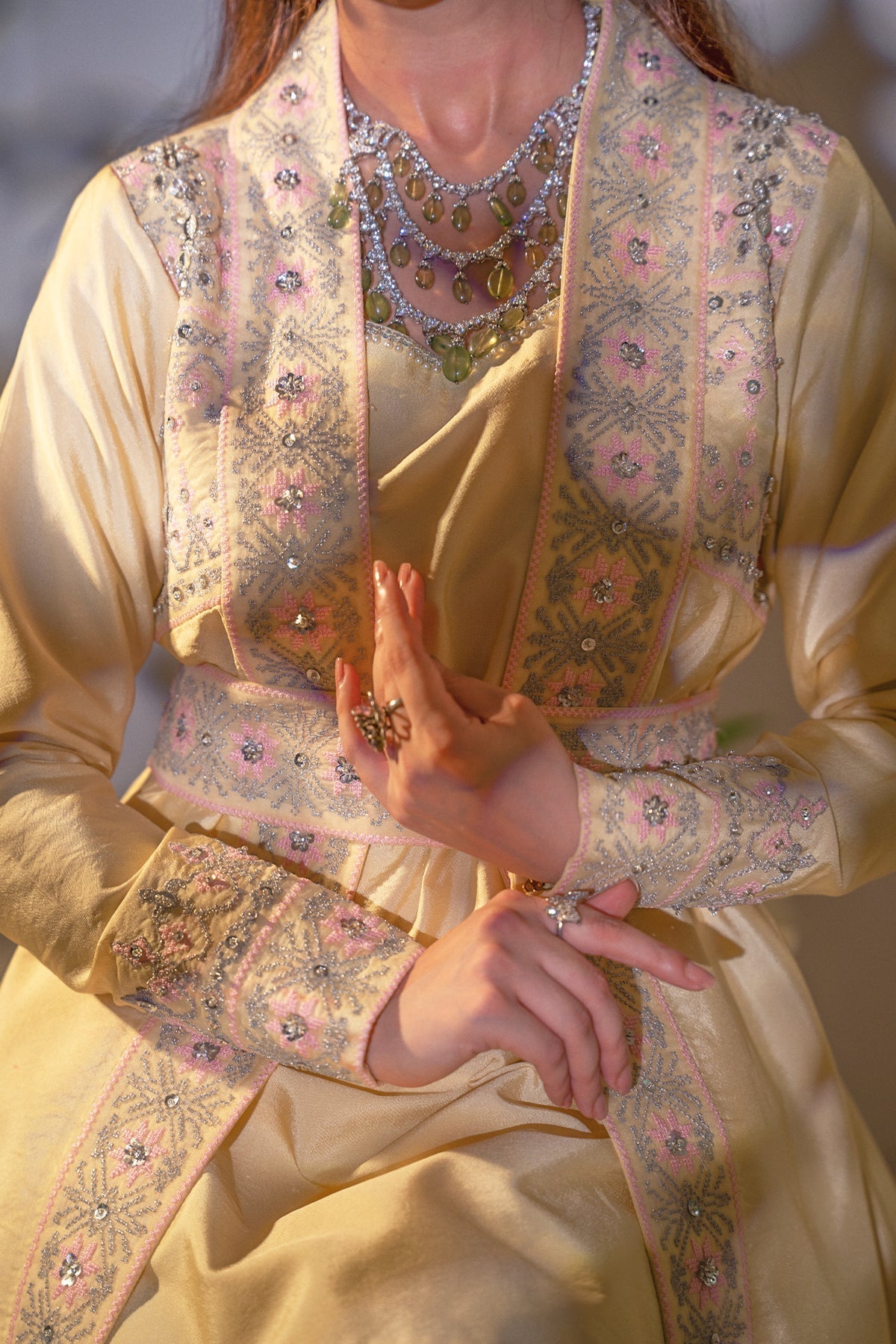 Fozia Khalid | Dilkash Festive Wear 25 | Sahar - Official Fozia Khalid stockist in UK - Sakeena London