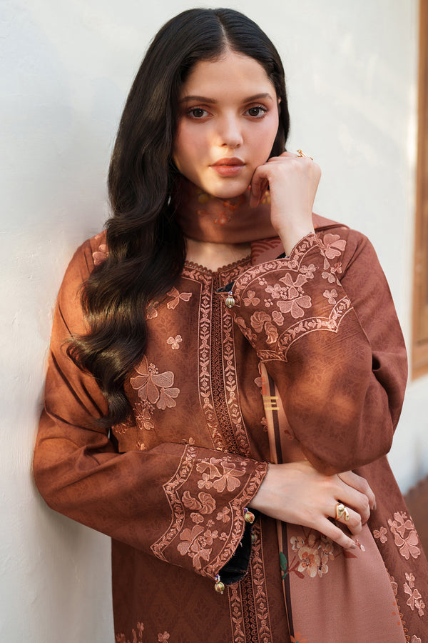 Farasha | Meline Premium Viscose 25 | Brown Clay - Official Farasha stockist in UK - Sakeena London