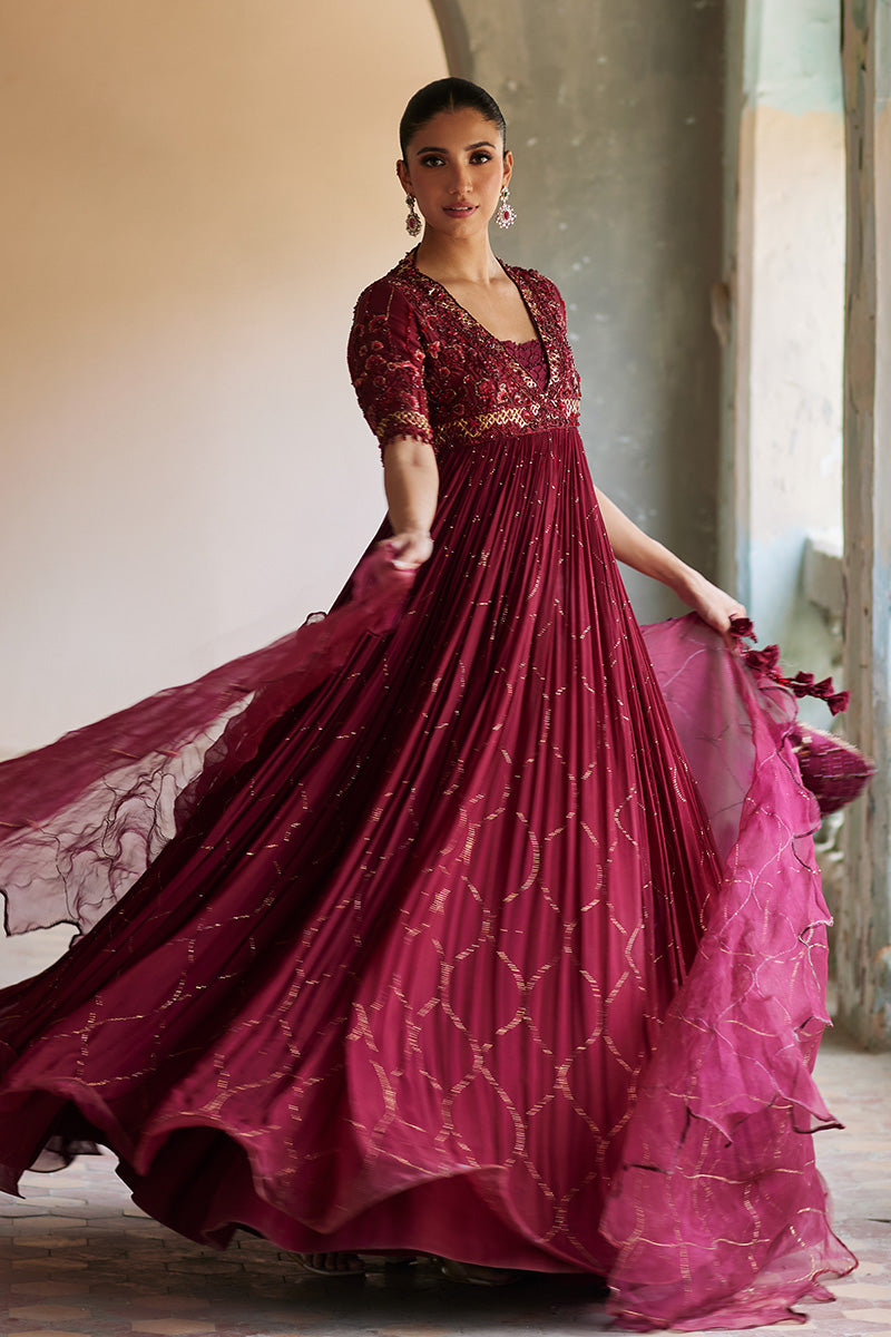 Mina Hassan | Formal Dholki Collection | Arooba - Official Mina Hassan stockist in UK - Sakeena London