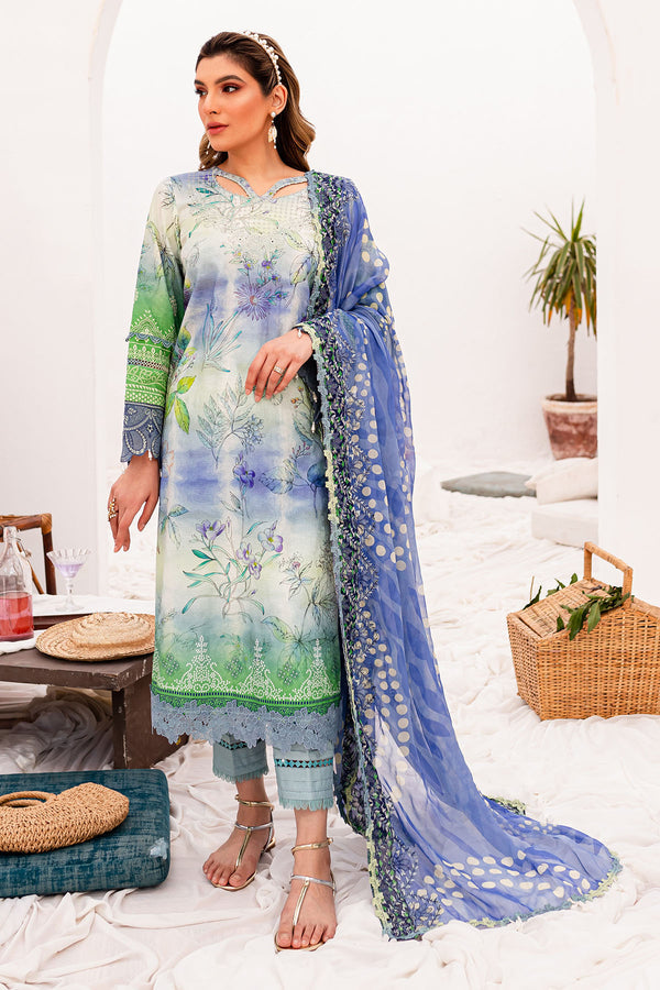 Nureh | Gardenia Lawn 24 | NSG-147 - Official Nureh stockist in UK - Sakeena London