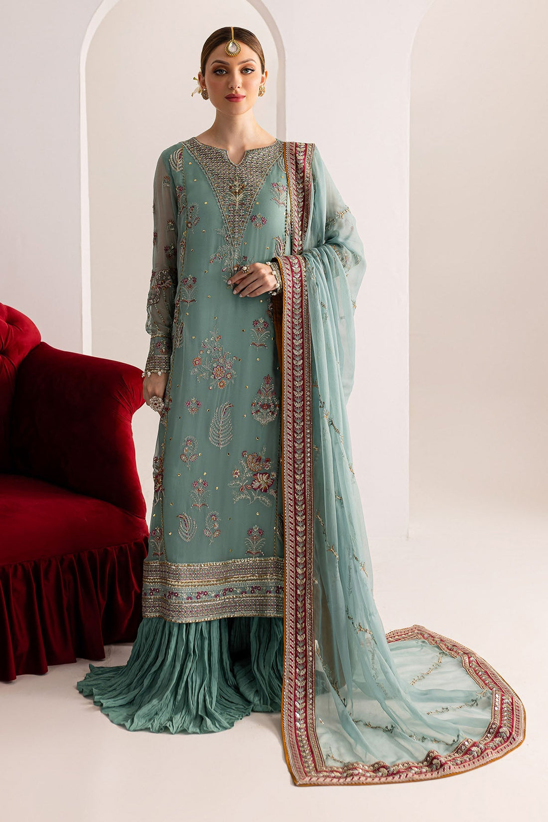 Nureh | Fancy Formals | NP-512 - Official Nureh stockist in UK - Sakeena London