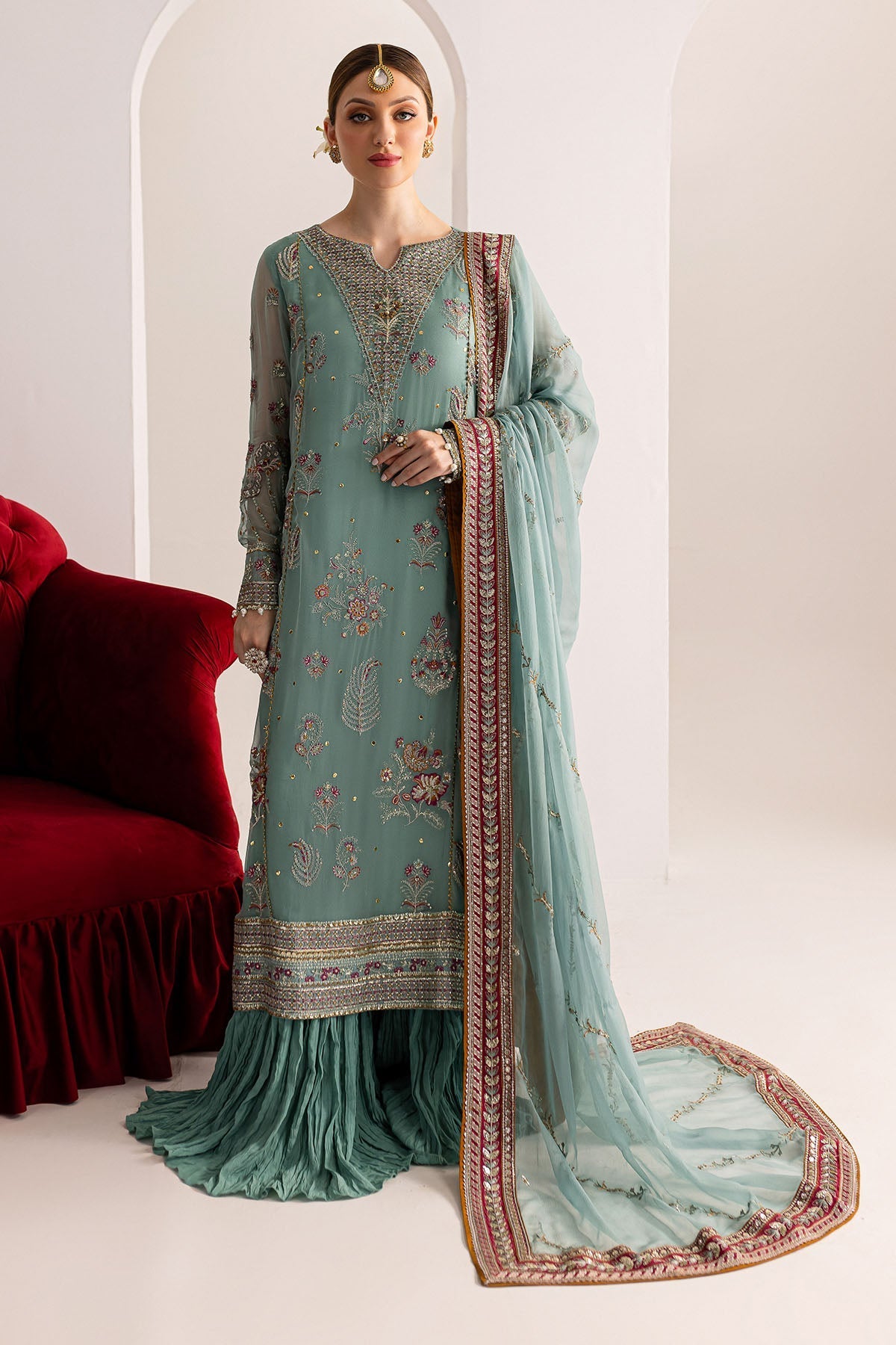 Nureh | Fancy Formals | NP-512 - Official Nureh stockist in UK - Sakeena London