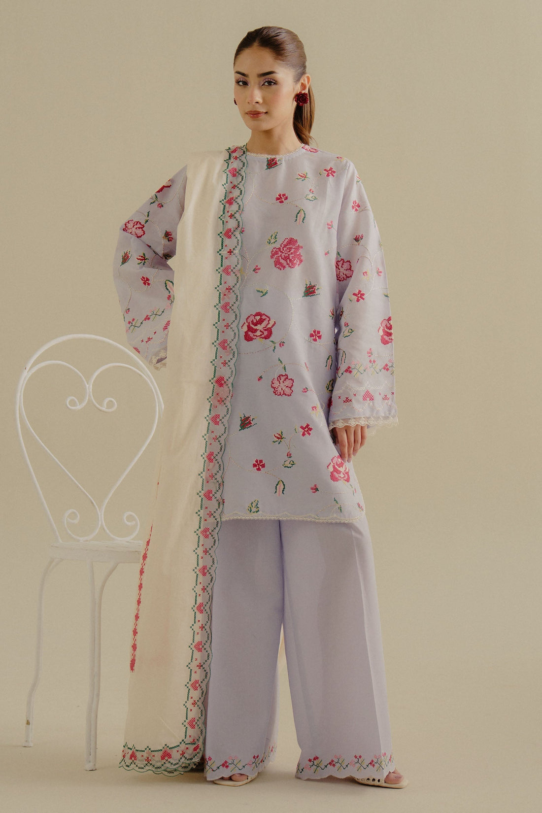 Zara Shahjahan | Coco Lawn 25 | Zufra-6B - Official Zara Sahjahan stockist in UK - Sakeena London