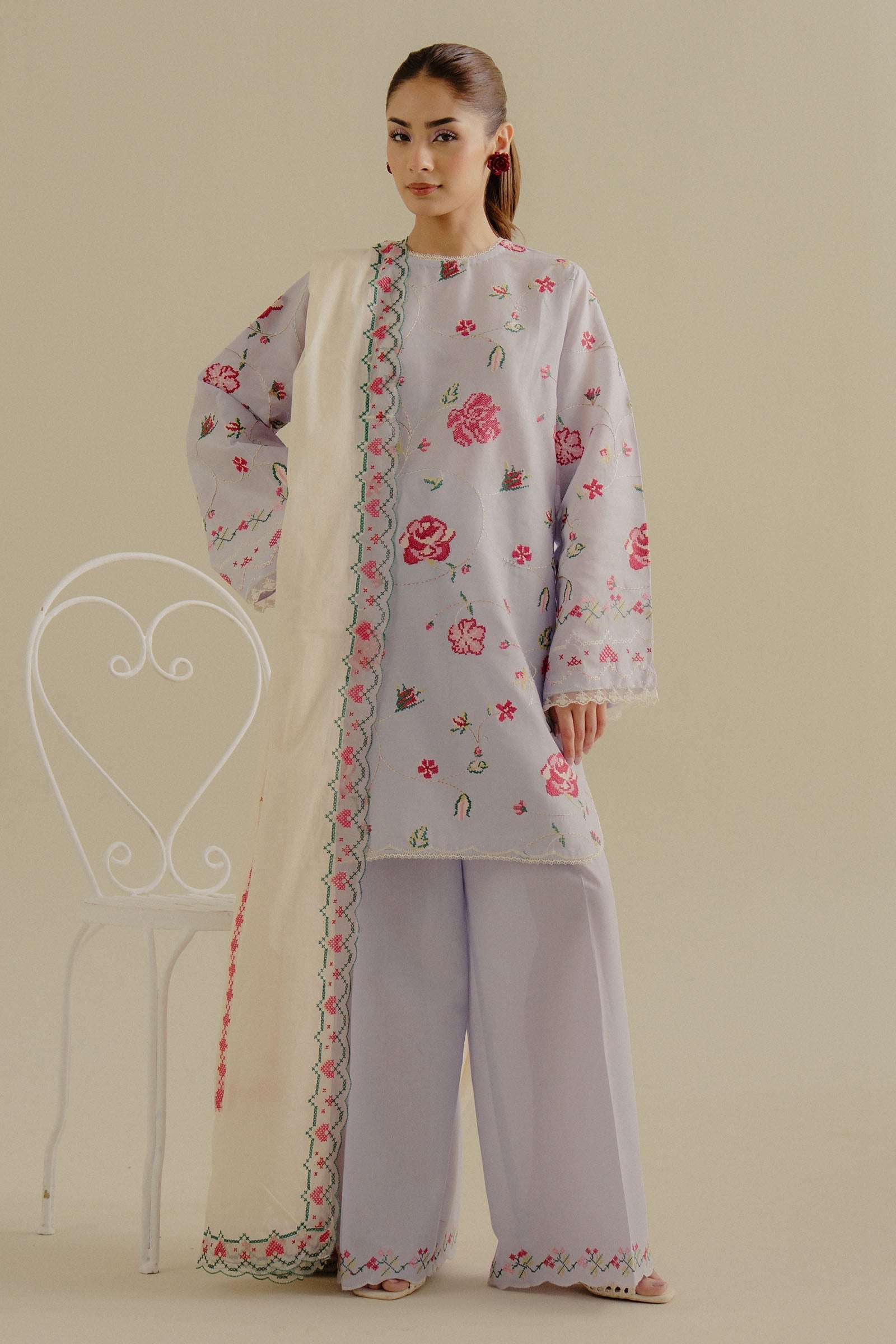 Zara Shahjahan | Coco Lawn 25 | Zufra-6B - Official Zara Sahjahan stockist in UK - Sakeena London