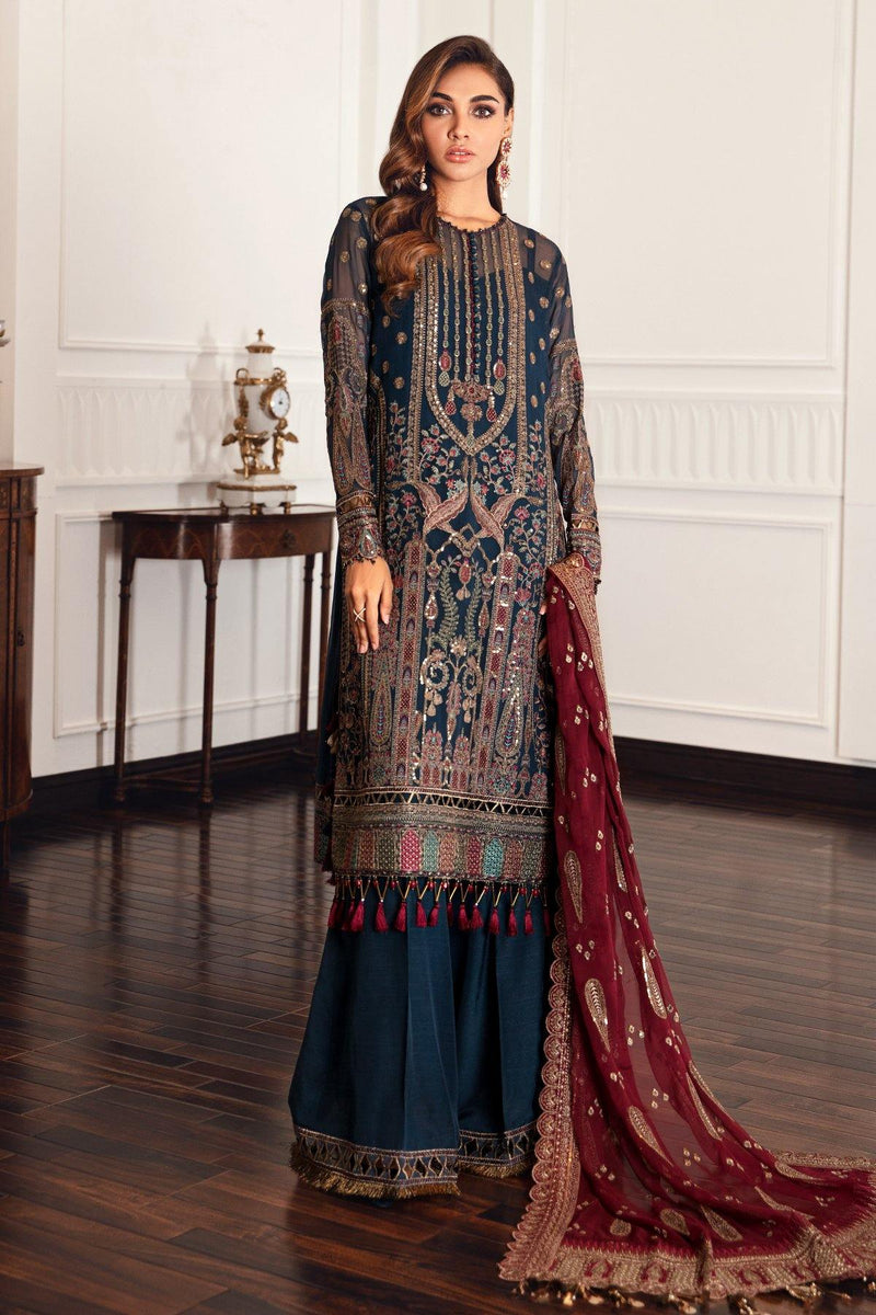 Jazmin | Formals Collection | CHIFFON UC-3049 - Official Jazmin stockist in UK - Sakeena London