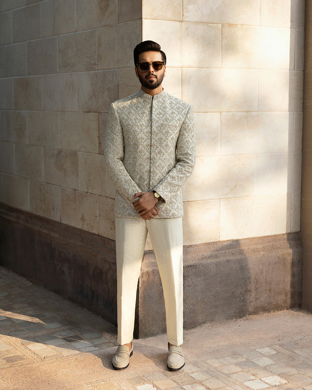 Pakistani Menswear | Faiza Saqlain | Burq - Official Faiza Saqlain stockist in UK - Sakeena London