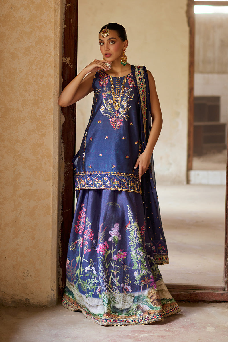 Mina Hassan | Formal Dholki Collection | Hannah - Official Mina Hassan stockist in UK - Sakeena London
