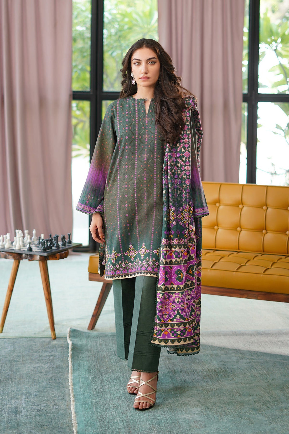 Sahar | Autumn Winter 2024 | Jade Mirage - Official Sahar stockist in UK - Sakeena London