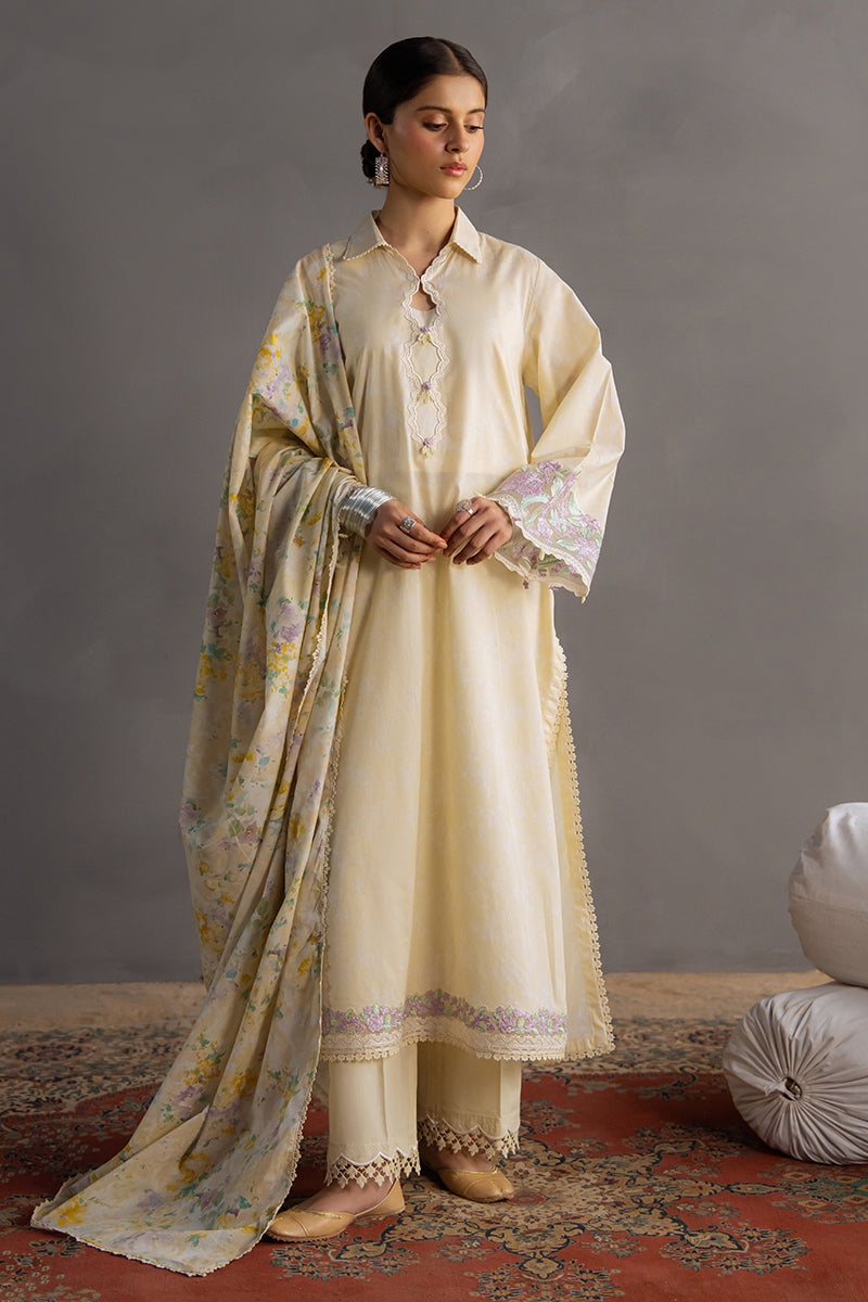 Cross Stitch | Eid Lawn Edit 25 | SUNSHINE GLOW - Official Cross Stitch stockist in UK - Sakeena London